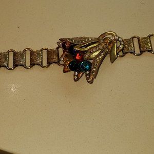 TRUE VINTAGE MULTI-COLORED ROUND BALL BRACELET